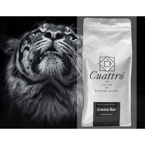 Кофе в зернах CUATTRO Crema Bar